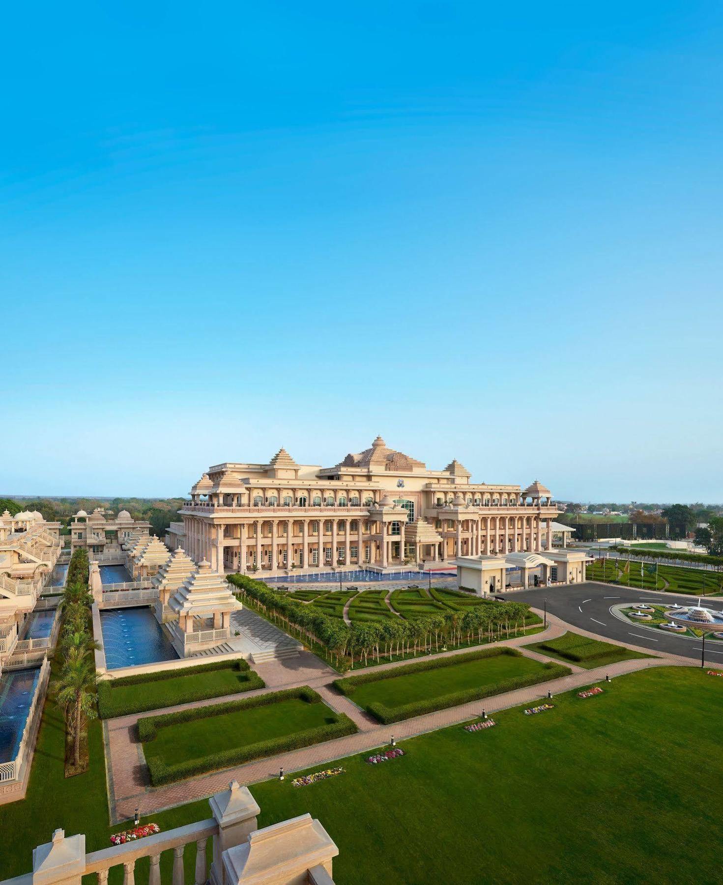 Itc Grand Bharat A Luxury Collection Resort Gurgaon Exterior foto